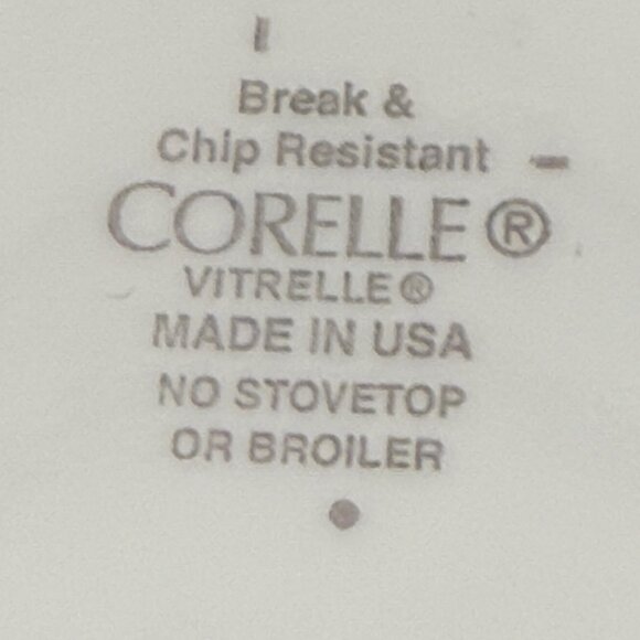 Corelle Vitrelle Gray Stripe to Match Urban Grid Pattern Cereal Bowls Retired - Picture 4 of 7